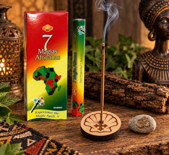 Incienso 7 Magias Africanas SAC